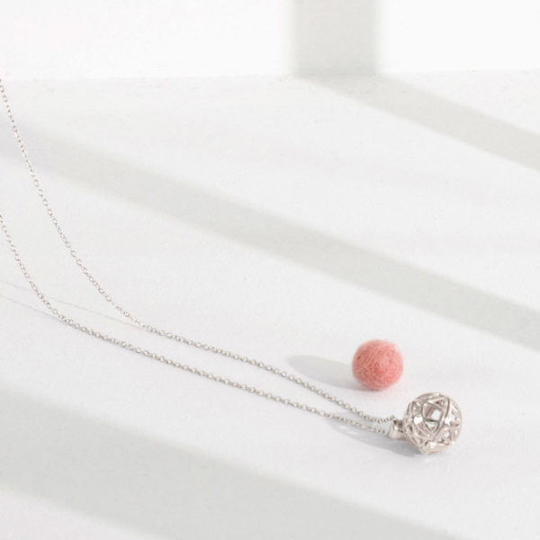 Aromatherapy Necklace in 925 Silver Mindful Jewellery